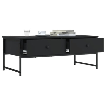 Couchtisch Schwarz 101x49x39,5 cm Holzwerkstoff - Pazzar.ch