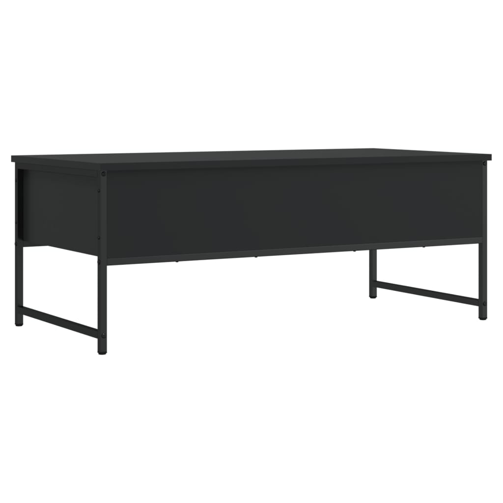 Couchtisch Schwarz 101x49x39,5 cm Holzwerkstoff - Pazzar.ch