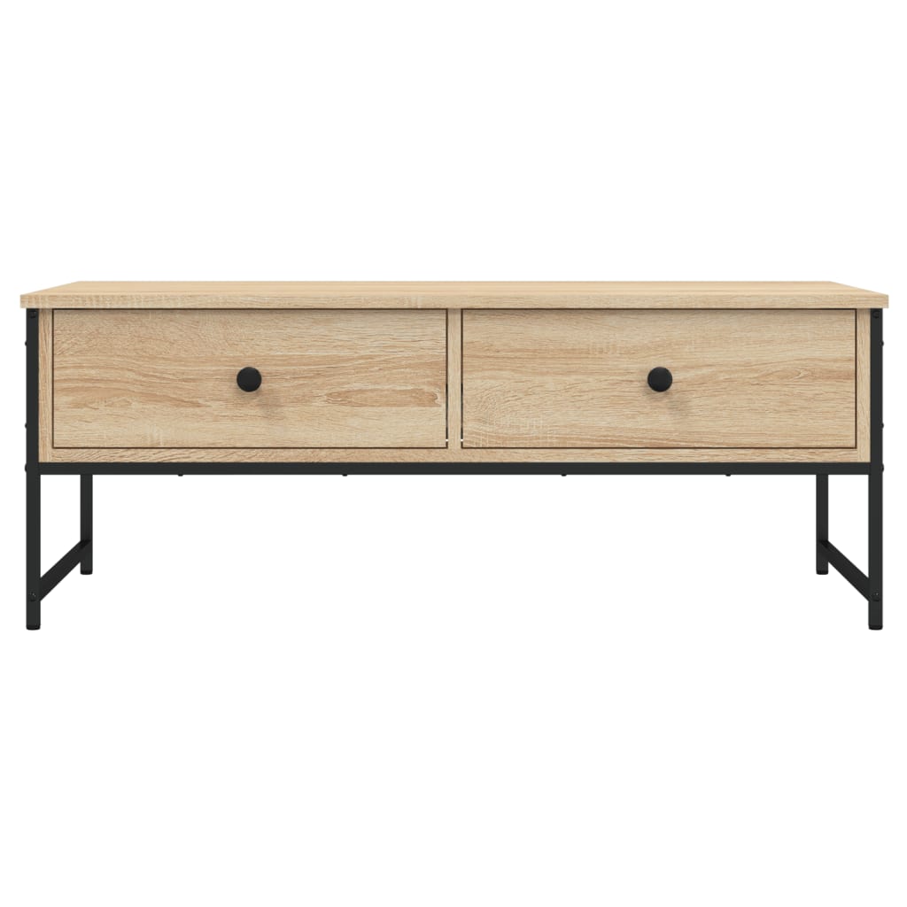 Couchtisch Sonoma-Eiche 101x49x39,5 cm Holzwerkstoff - Pazzar.ch