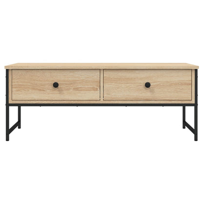 Couchtisch Sonoma-Eiche 101x49x39,5 cm Holzwerkstoff - Pazzar.ch
