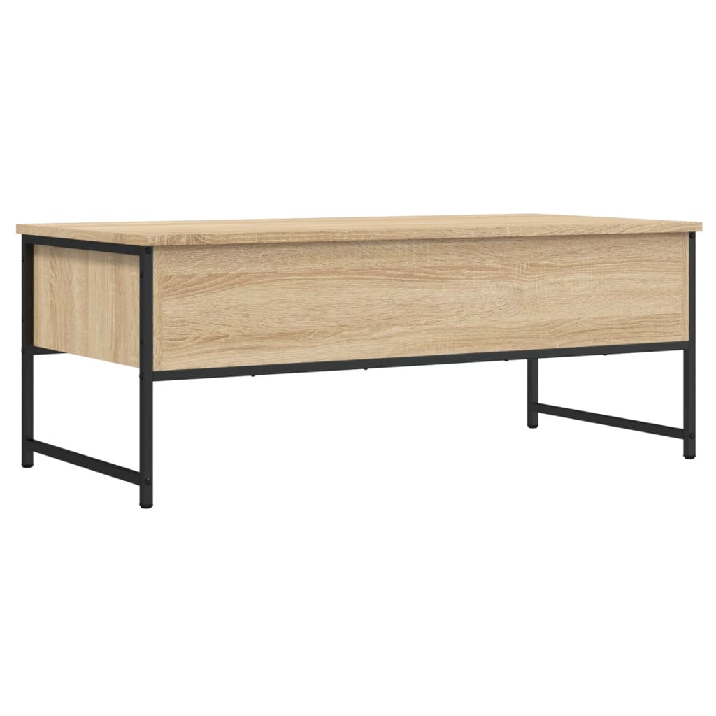 Couchtisch Sonoma-Eiche 101x49x39,5 cm Holzwerkstoff - Pazzar.ch