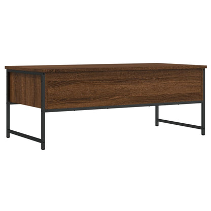 Couchtisch Braun Eichen-Optik 101x49x39,5 cm Holzwerkstoff - Pazzar.ch