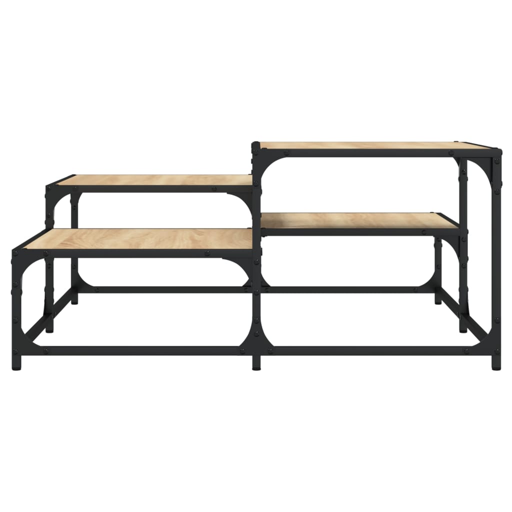 Couchtisch Sonoma-Eiche 87,5x87,5x40 cm Holzwerkstoff - Pazzar.ch