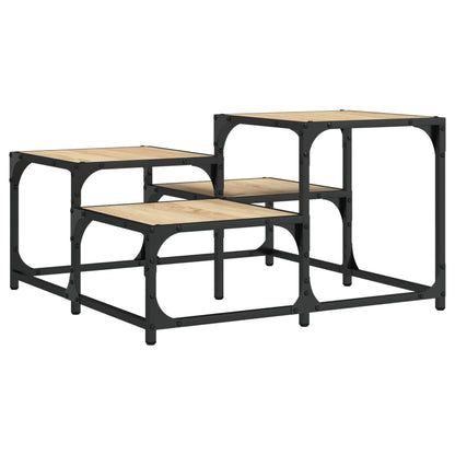 Couchtisch Sonoma-Eiche 68x68x40 cm Holzwerkstoff - Pazzar.ch