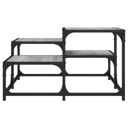 Couchtisch Grau Sonoma 68x68x40 cm Holzwerkstoff - Pazzar.ch