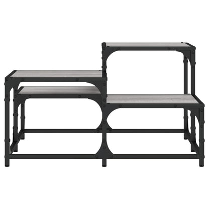 Couchtisch Grau Sonoma 68x68x40 cm Holzwerkstoff - Pazzar.ch