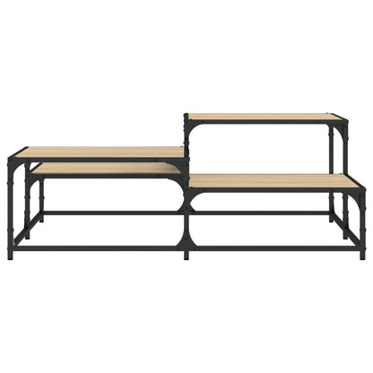Couchtisch Sonoma-Eiche 107x107x40 cm Holzwerkstoff - Pazzar.ch