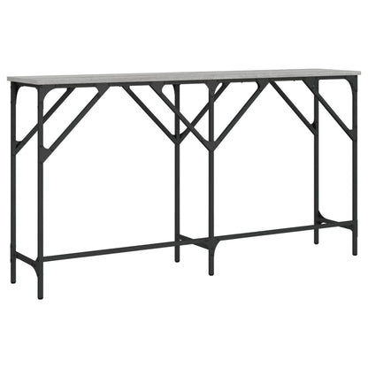 Konsolentisch Grau Sonoma 140x29x75 cm Holzwerkstoff - Pazzar.ch