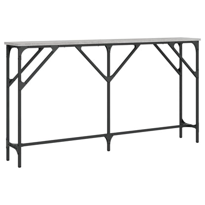 Konsolentisch Grau Sonoma 140x23x75 cm Holzwerkstoff - Pazzar.ch
