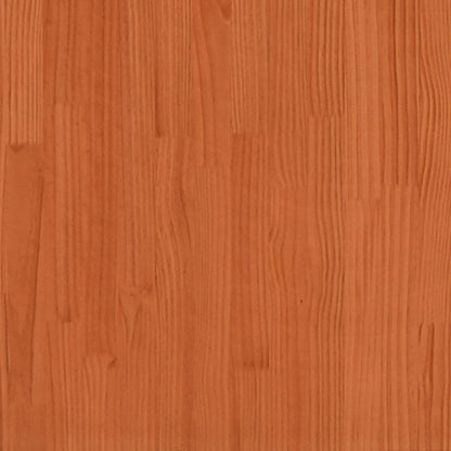 Flurbank Wachsbraun 100x28x45 cm Massivholz Kiefer - Pazzar.ch