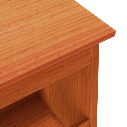 Flurbank Wachsbraun 60x28x45 cm Massivholz Kiefer - Pazzar.ch