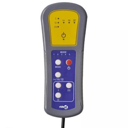 Massagesessel Schwarz Stoff - Pazzar.ch