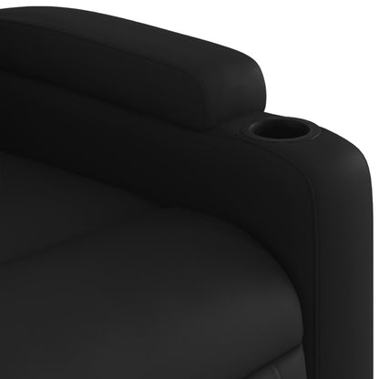 Massagesessel Schwarz Kunstleder - Pazzar.ch