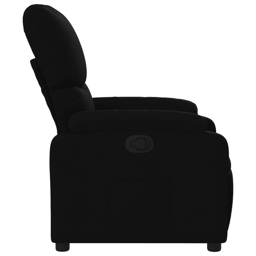 Relaxsessel Schwarz Stoff - Pazzar.ch