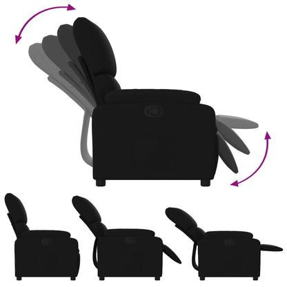 Relaxsessel Schwarz Stoff - Pazzar.ch