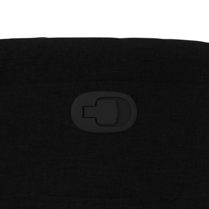 Relaxsessel Schwarz Stoff - Pazzar.ch