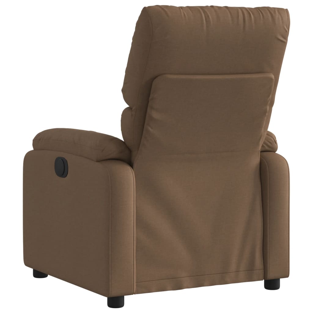 Relaxsessel Braun Stoff - Pazzar.ch