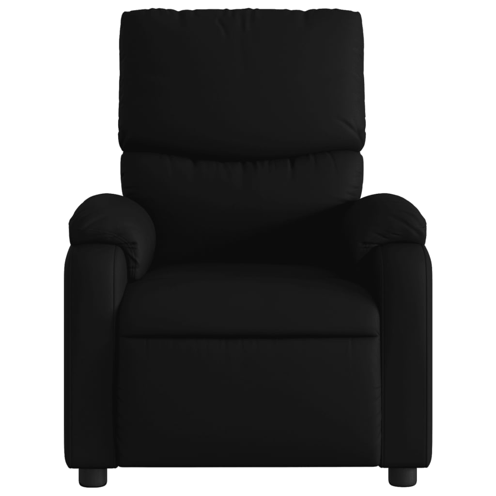 Relaxsessel Schwarz Kunstleder - Pazzar.ch