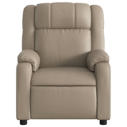Massagesessel Cappuccino-Braun Kunstleder - Pazzar.ch