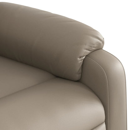 Massagesessel Cappuccino-Braun Kunstleder - Pazzar.ch