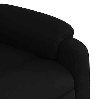 Massagesessel Schwarz Stoff - Pazzar.ch