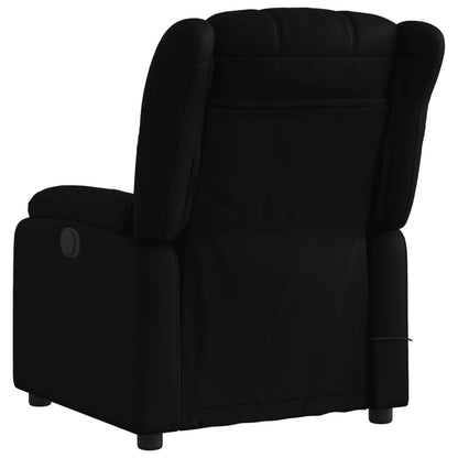 Massagesessel Schwarz Kunstleder - Pazzar.ch