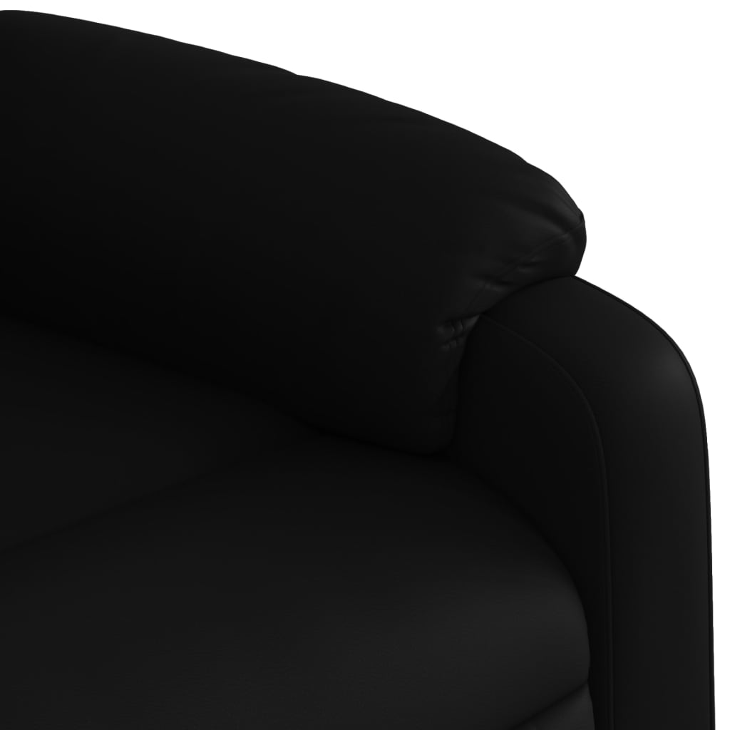 Massagesessel Schwarz Kunstleder - Pazzar.ch