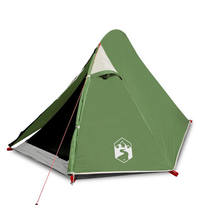 Campingzelt 2 Personen Grün 267x154x117 cm 185T Taft - Pazzar.ch