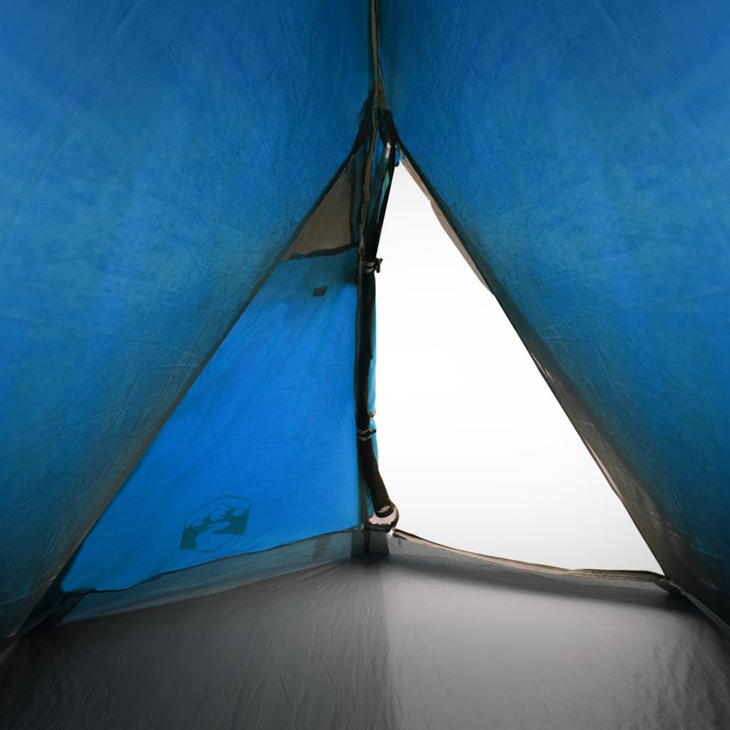 Campingzelt 2 Personen Blau Wasserfest - Pazzar.ch