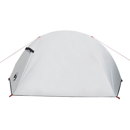Campingzelt 2 Personen Weiß 267x154x117 cm 185T Taft - Pazzar.ch