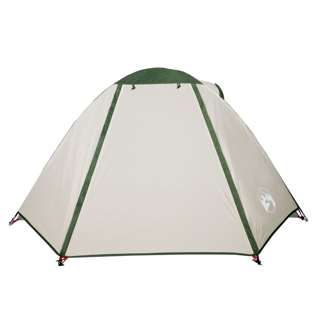 Campingzelt 2 Personen Grün 224x248x118 cm 185T Taft - Pazzar.ch