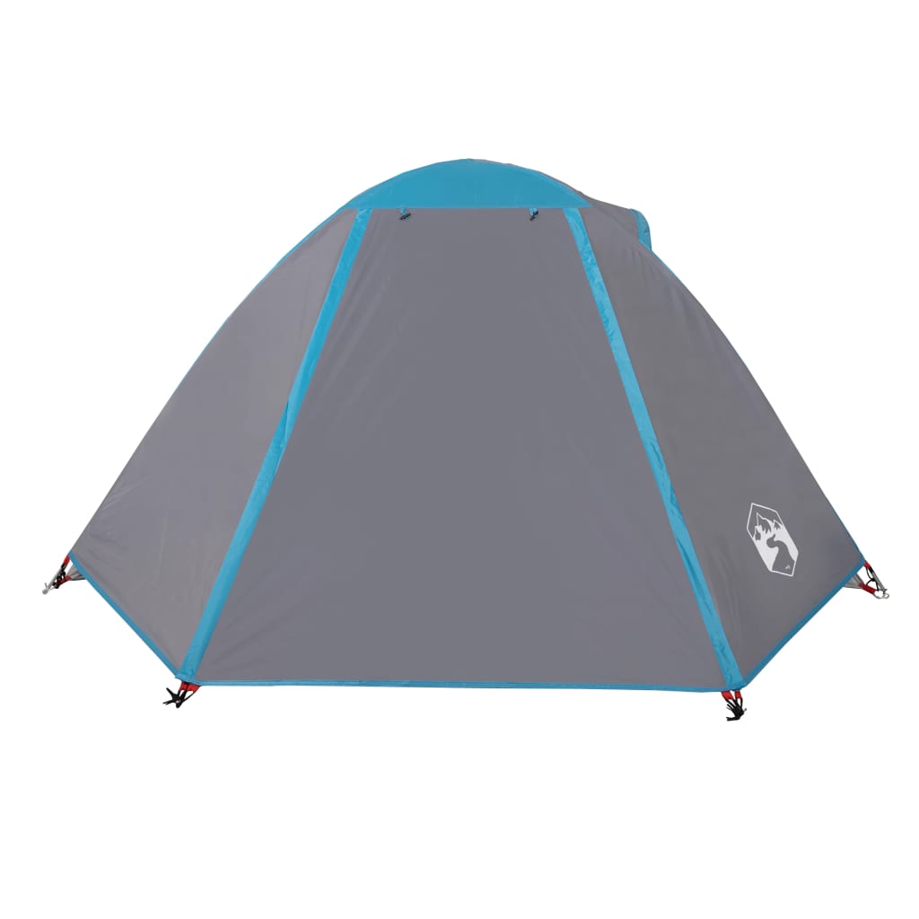 Campingzelt 2 Personen Blau 224x248x118 cm 185T Taft - Pazzar.ch