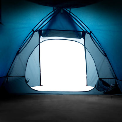 Campingzelt 2 Personen Blau Wasserfest - Pazzar.ch
