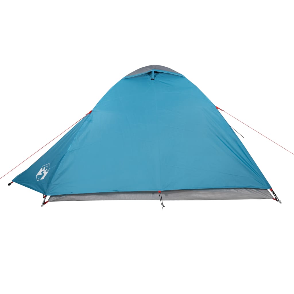 Campingzelt 2 Personen Blau 264x210x125 cm 185T Taft - Pazzar.ch