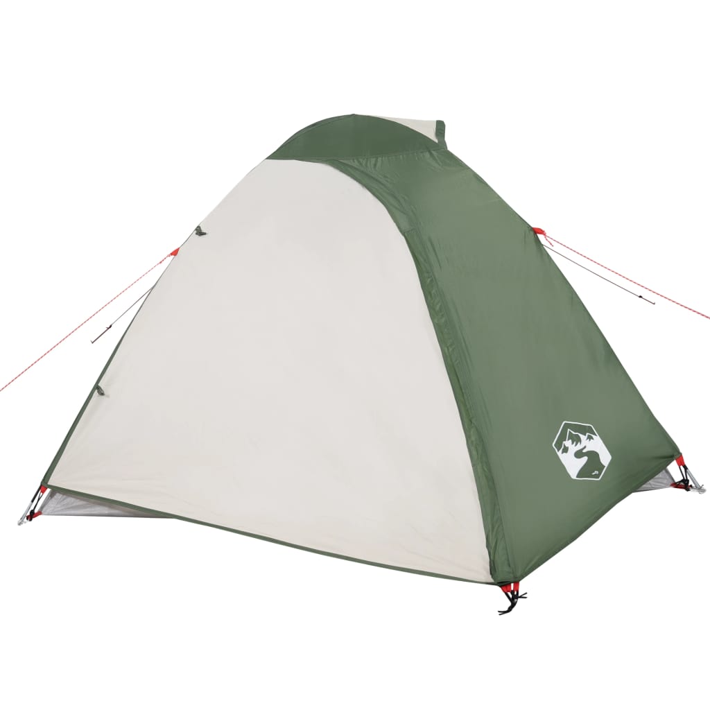 Campingzelt 4 Personen Grün 267x272x145 cm 185T Taft - Pazzar.ch