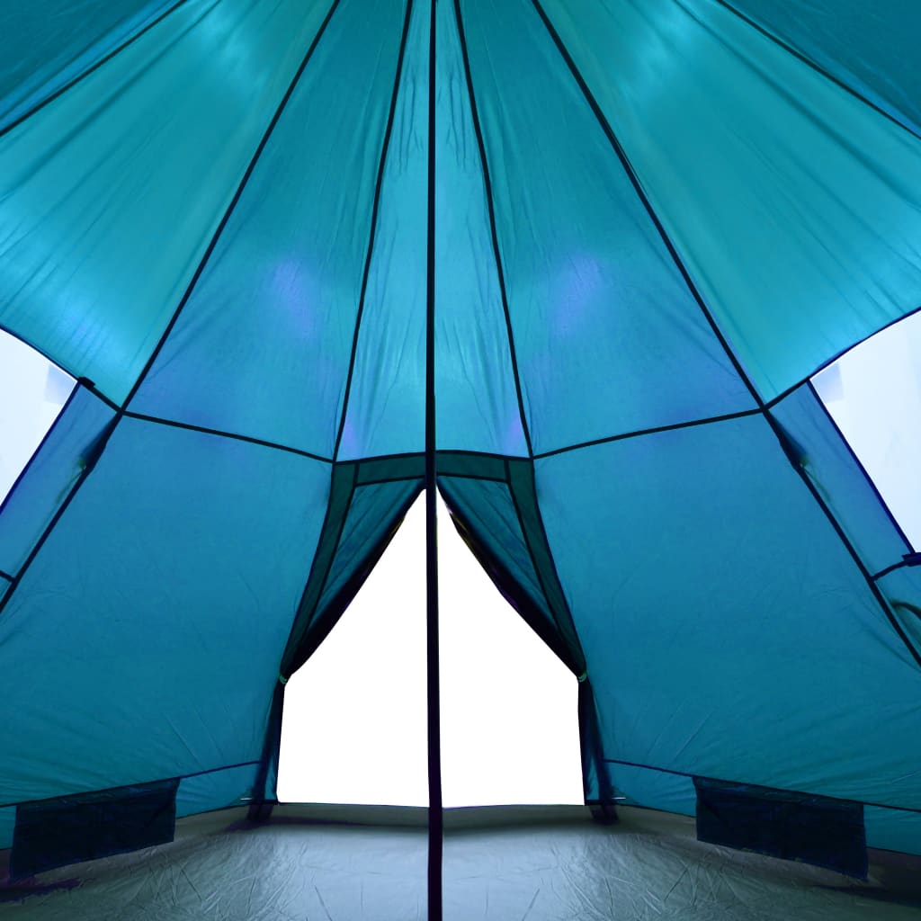 Campingzelt 4 Personen Blau Wasserfest - Pazzar.ch