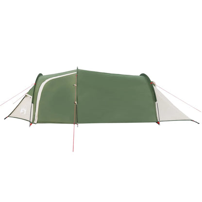 Campingzelt 4 Personen Grün 360x140x105 cm 185T Taft - Pazzar.ch