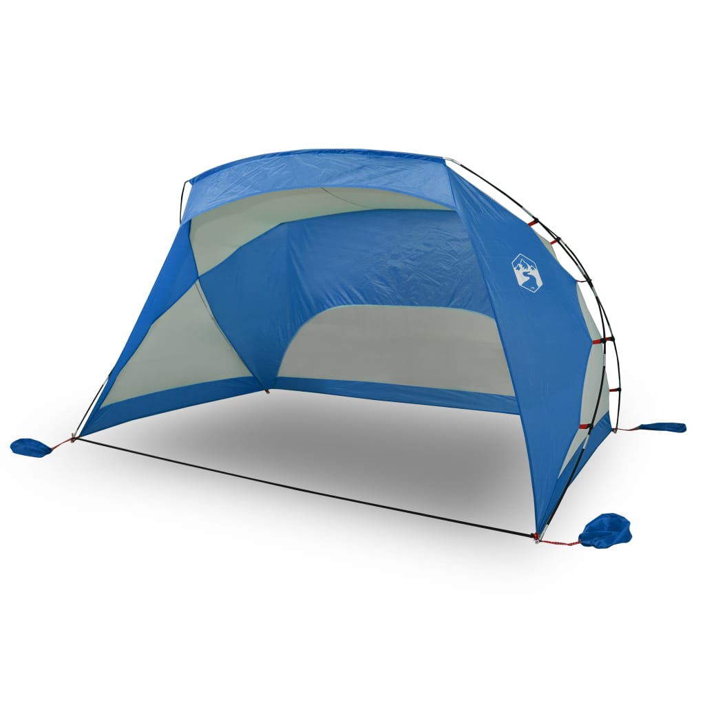 Strandzelt Azurblau 274x178x170/148 cm 185T Taft - Pazzar.ch