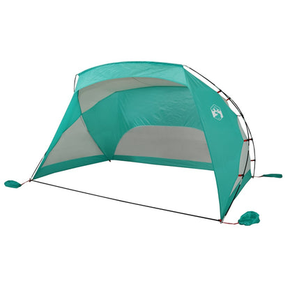 Strandzelt Meergrün 274x178x170/148 cm 185T Taft - Pazzar.ch