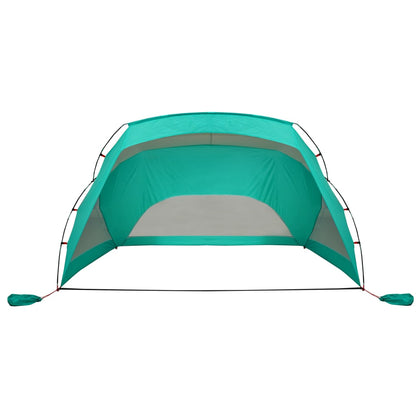 Strandzelt Meergrün 274x178x170/148 cm 185T Taft - Pazzar.ch