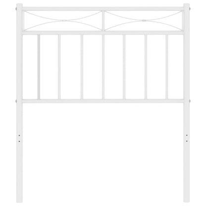 Kopfteil Metall Weiß 75 cm - Pazzar.ch