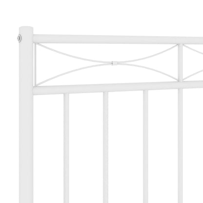 Kopfteil Metall Weiß 75 cm - Pazzar.ch