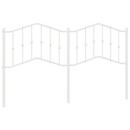 Kopfteil Metall Weiß 160 cm - Pazzar.ch