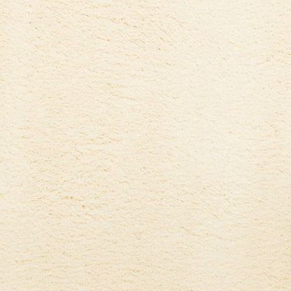 Teppich HUARTE Kurzflor Weich und Waschbar Creme 120x170 cm - Pazzar.ch