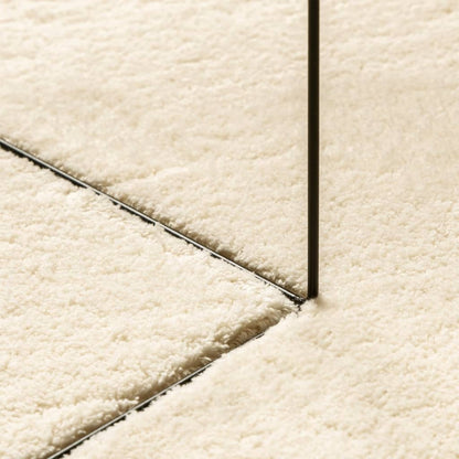 Teppich HUARTE Kurzflor Weich und Waschbar Creme 140x200 cm - Pazzar.ch
