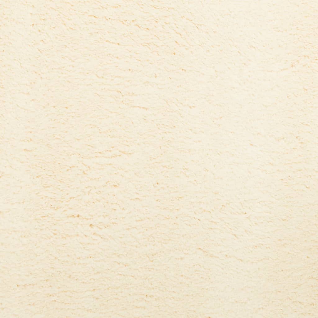 Teppich HUARTE Kurzflor Weich und Waschbar Creme 140x200 cm - Pazzar.ch