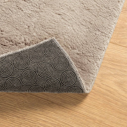 Teppich HUARTE Kurzflor Weich und Waschbar Sandfarben 160x230cm - Pazzar.ch