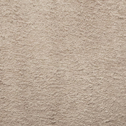 Teppich HUARTE Kurzflor Weich und Waschbar Sandfarben 160x230cm - Pazzar.ch