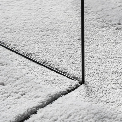 Teppich HUARTE Kurzflor Weich und Waschbar Grau Ø 200 cm - Pazzar.ch