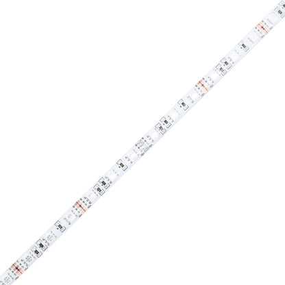 Bettgestell mit Kopfteil und LED-Leuchten Braun Eiche 90x200 cm - Pazzar.ch
